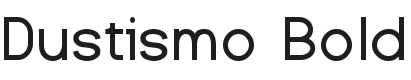 Dustismo Bold Font Preview