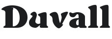 Duvall Bold Font Preview
