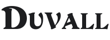 Duvall Small Caps Font Preview