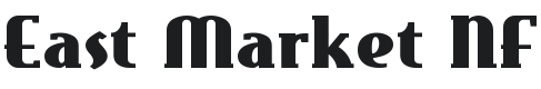 East Market NF Font Preview