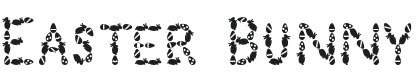 Easter Bunny Font Preview