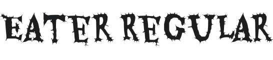 Eater Font Preview