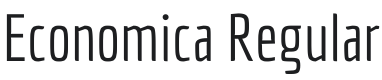 Economica Font Preview
