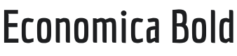 Economica Bold Font Preview