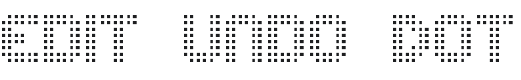 Edit Undo Font Preview