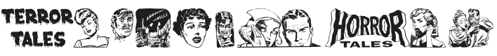 Eerie Pubs Dingbats II Font Preview