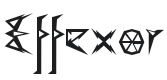 Effexor Font Preview