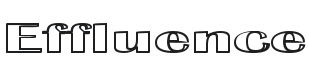 Effluence Font Preview