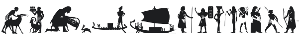 Egypt Silhous Font Preview
