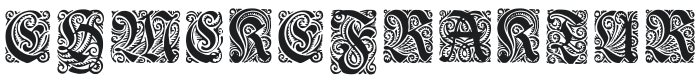 Ehmcke Fraktur Initialen Font Preview