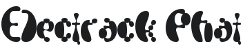 Electrack Font Preview