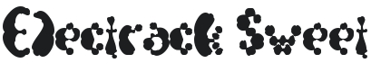 Electrack Sweet Font Preview