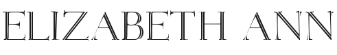 Elizabeth ANN Font Preview