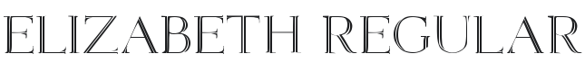 Elizabeth Regular Font Preview