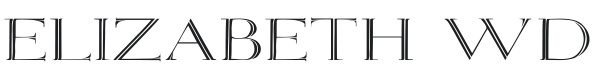 Elizabeth Wd Font Preview