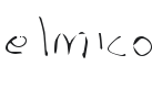 Elmico Font Preview