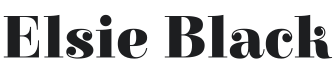 Elsie Black Font Preview