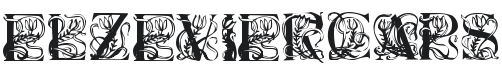 Elzevier Caps Font Preview