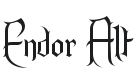 Endor Alt Font Preview