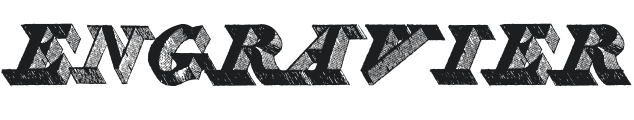 Engravier Initials Font Preview