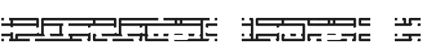 Entangled Layer B -BRK- Font Preview