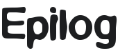 Epilog Font Preview