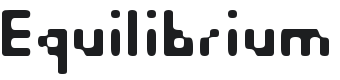 Equilibrium Font Preview