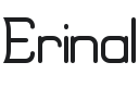 Erinal Font Preview