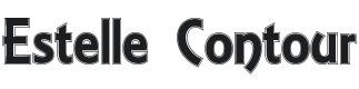 Estelle Contour Font Preview