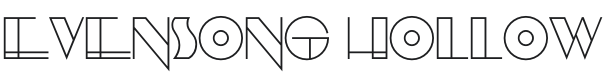 Evensong Font Preview