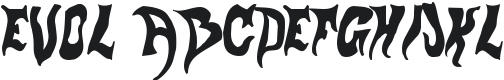 Evol Font Preview