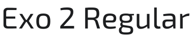 Exo 2 Font Preview
