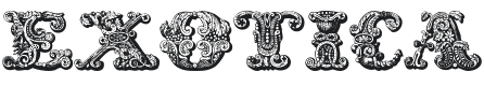 Exotica Font Preview