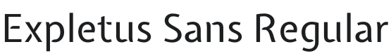 Expletus Sans Font Preview