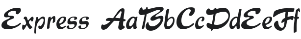 Express Font Preview