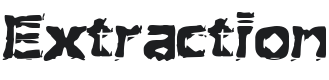 Extraction Font Preview