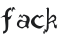 Fack Font Preview