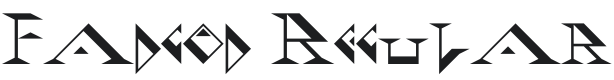 Fadgod Font Preview