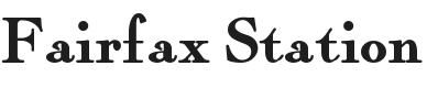 Fairfax Station Font Preview