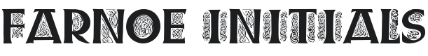 Farnoe Initials Font Preview