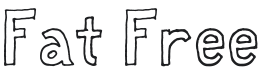 Fat Free Font Preview