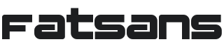 Fatsans Font Preview