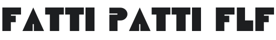 Fatti Patti FLF Font Preview
