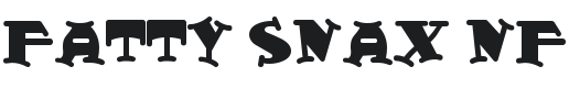 Fatty Snax NF Font Preview