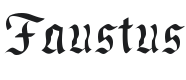 Faustus Font Preview