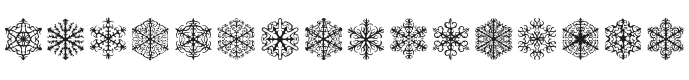 Faux Snow BRK Font Preview