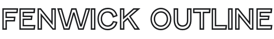Fenwick Font Preview