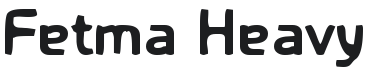 Fetma Font Preview