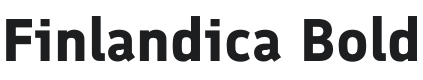 Finlandica Bold Font Preview