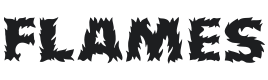 Flames Font Preview